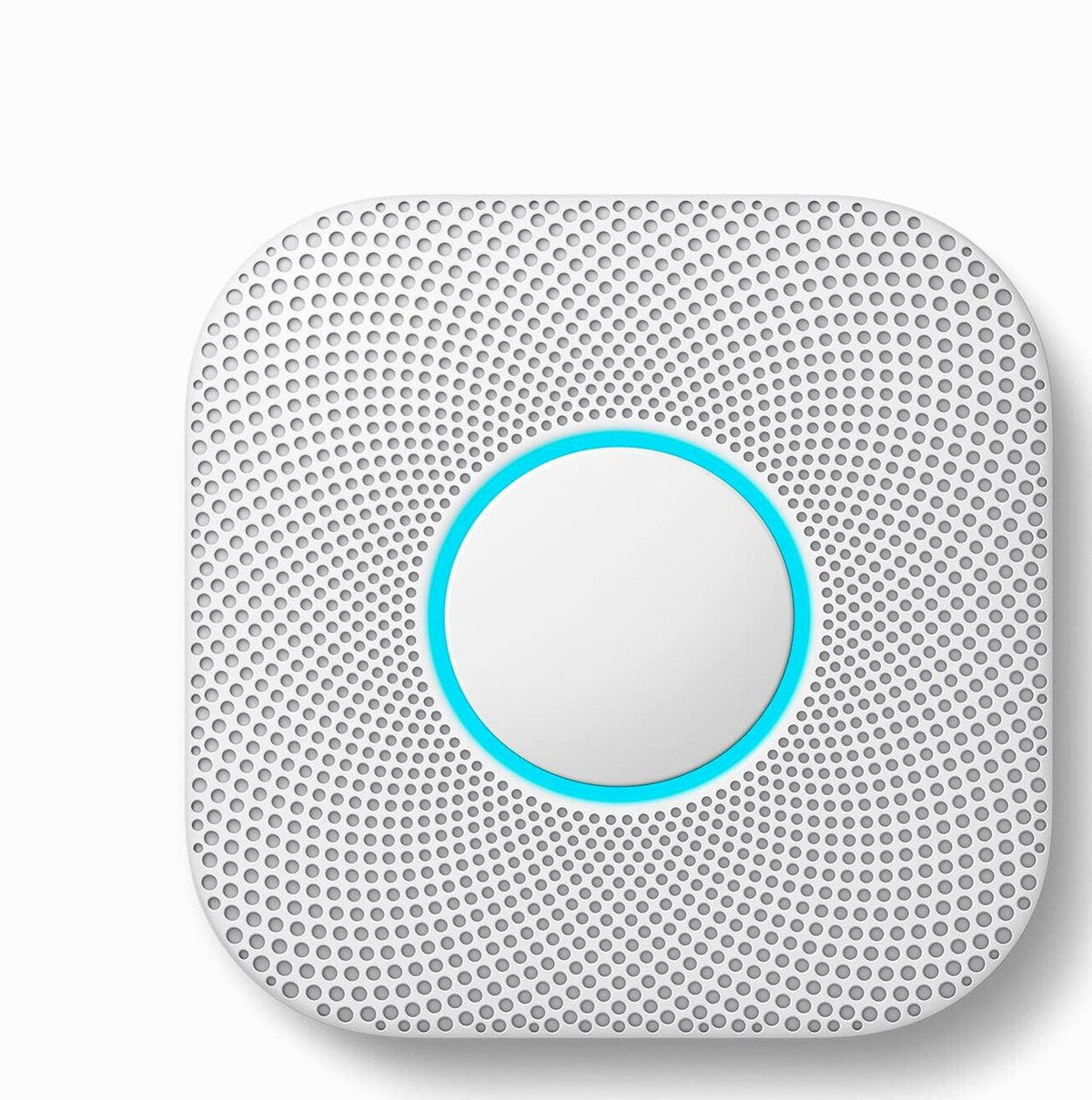 Nest Protect Battery Operated Smoke And Carbon Monoxide Detector - White