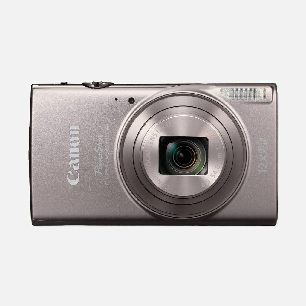 Canon PowerShot ELPH 360 Camera, Silver