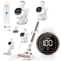 Tikom Cordless Stick Vacuum Cleaner, White - V500