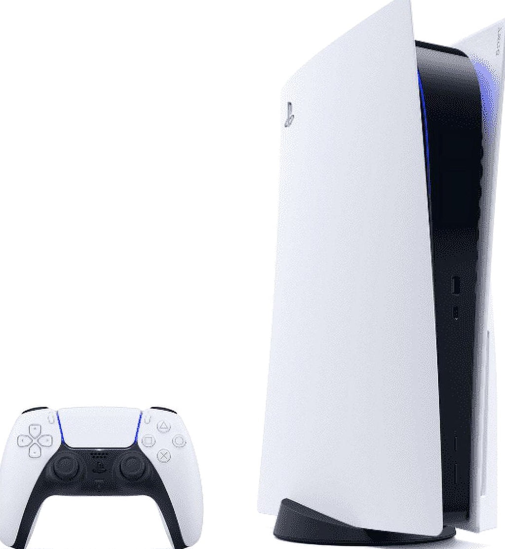 Sony PlayStation 5 Disc Console, White, 1 Controller - 3006634