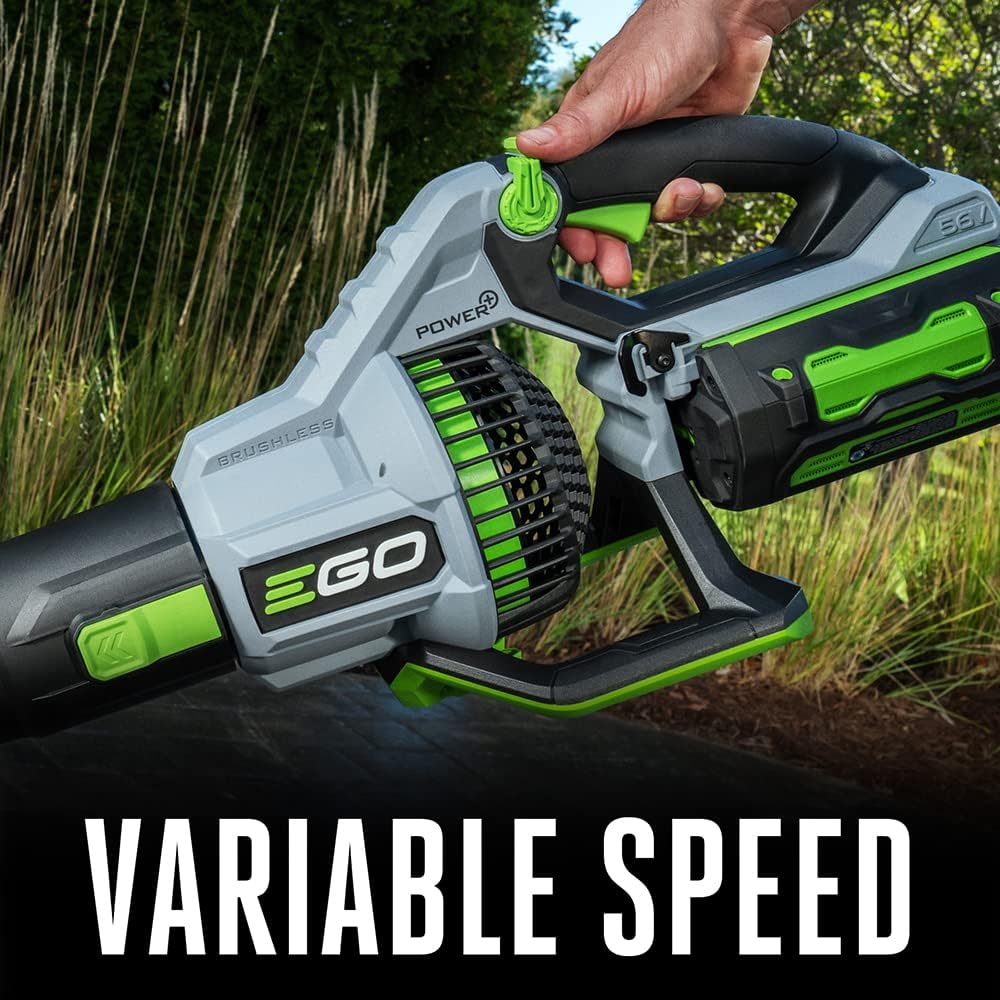 EGO POWER+ Cordless Electric Leaf Blower 765 CFM With 56V 5.0Ah Battery And Charger - LB7654