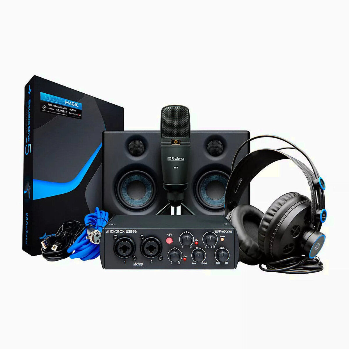 PreSonus AudioBox Studio Ultimate Bundle 25th Anniversary Edition With Eris E3.5, HD7 And M7 - AudioBox USB 96
