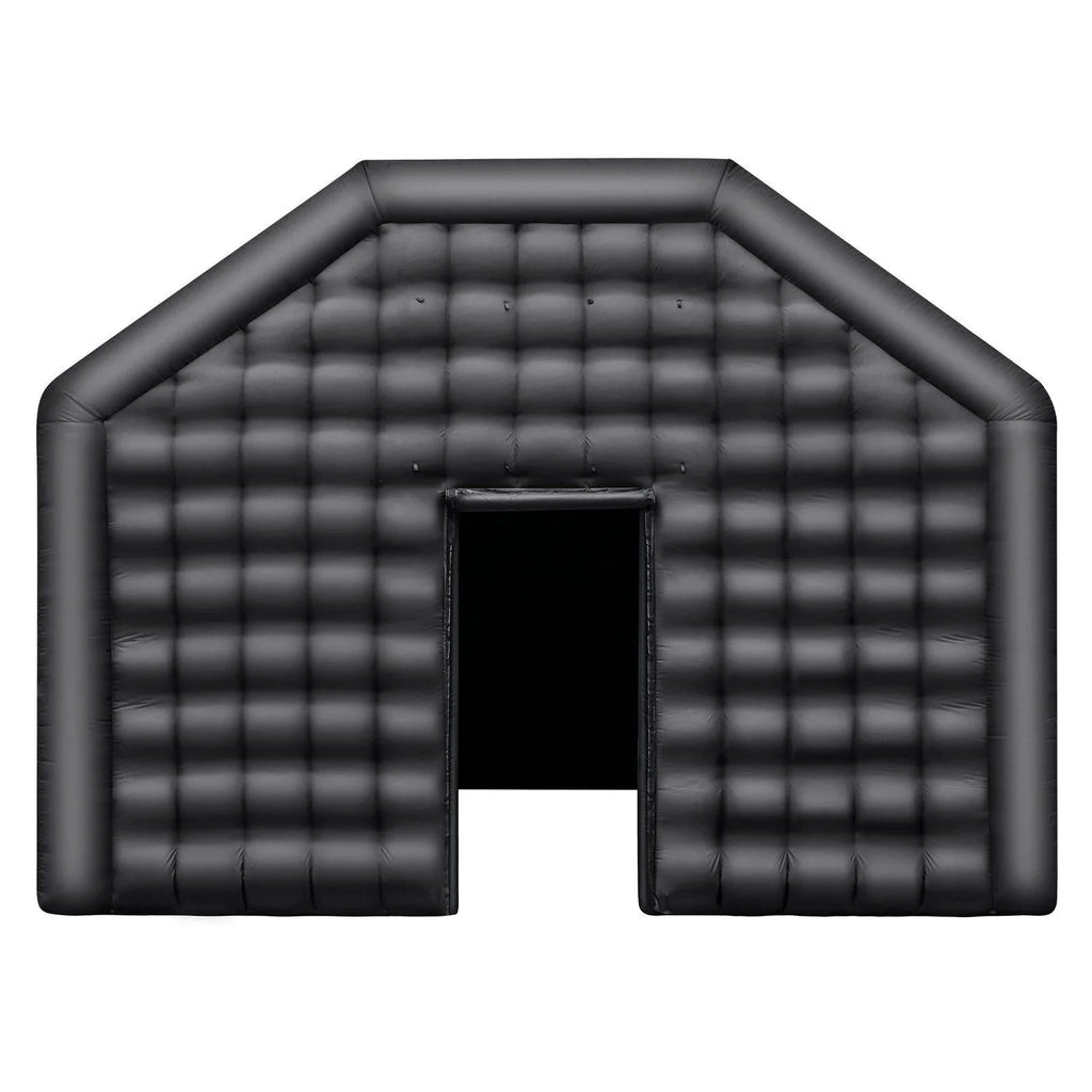 Inflatable Nightclub Party Tent With Lights, 19.7 x 16.4 x 12 Ft