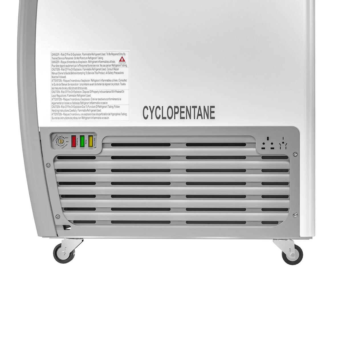 KoolMore Commercial Ice Cream Display Freezer, 71 in., 20 cu. ft.