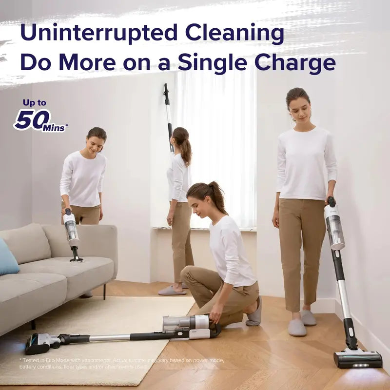 LEVOIT Cordless Vacuum Cleaner With Anti-Hair Wrap, 50-Min Battery, Pet Tool And 5-Stage Filtration