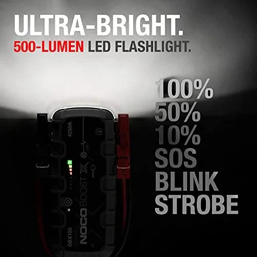 NOCO Boost X GBX155 4250A 12V Portable Lithium Jump Starter