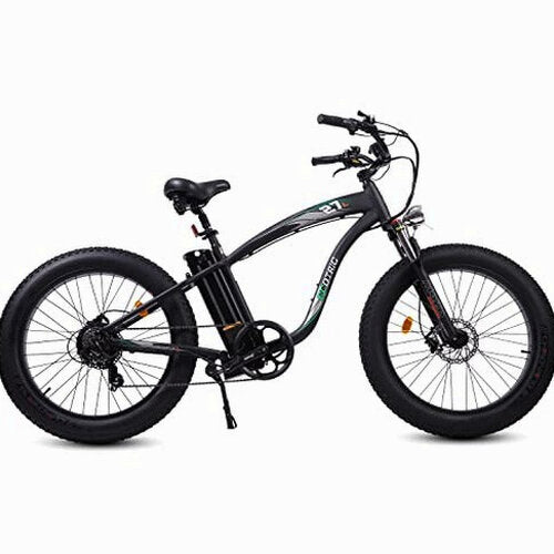 ECOTRIC Adult Electric Bike 26 x 4.0 in Fat Tires, 750W, 48V 13AH - Hammer