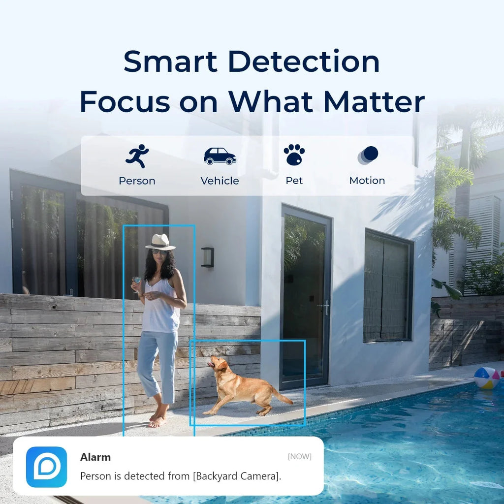 Reolink Argus Series 4K 8MP Battery/Solar-Powered Standalone WiFi Camera With Color Night Vision - Argus 3 Ultra