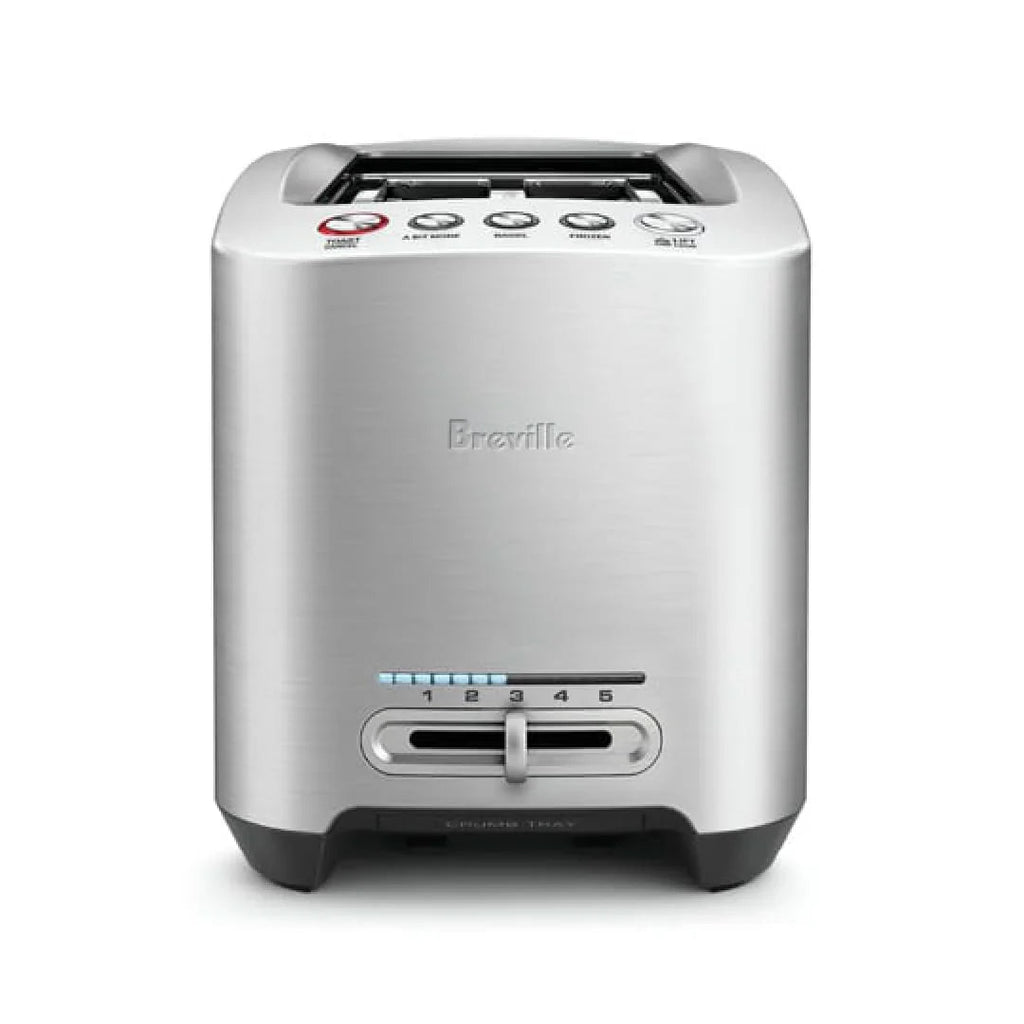 Breville Die-Cast Smart Toaster, 2-Slice, Brushed Stainless Steel