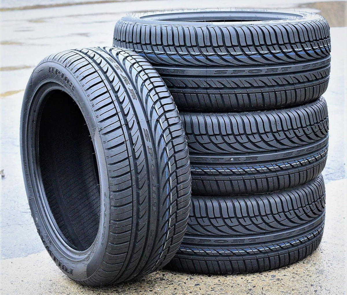Fullway All-Season Radial Tires, Set Of 4, 215/60R16 99V Load Range XL 4-Ply BSW - HP108 HP1081608