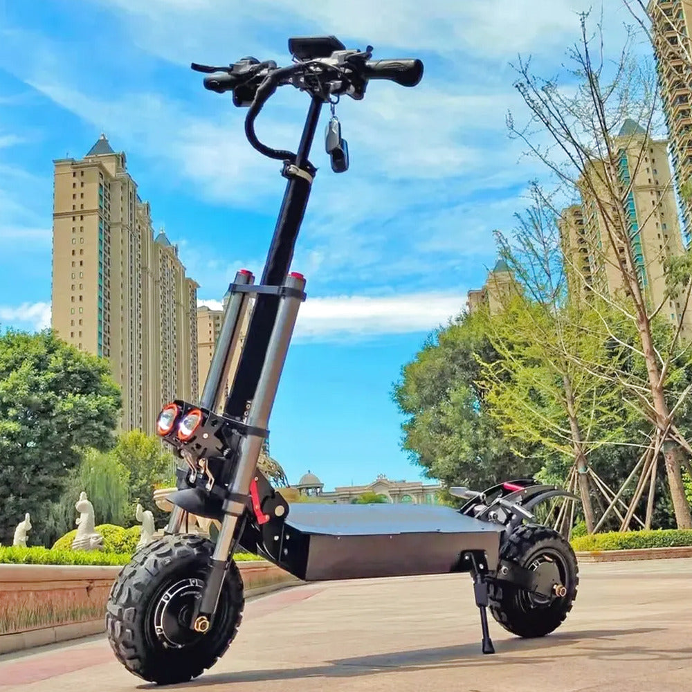 eHoodax Electric Scooter, 5600W Dual Motor, 60V40AH, 11-Inch Tires, Regular Version 20 Miles - HB07