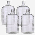 4 x 5 Gallon Glass Carboys For Beer Or Wine Making