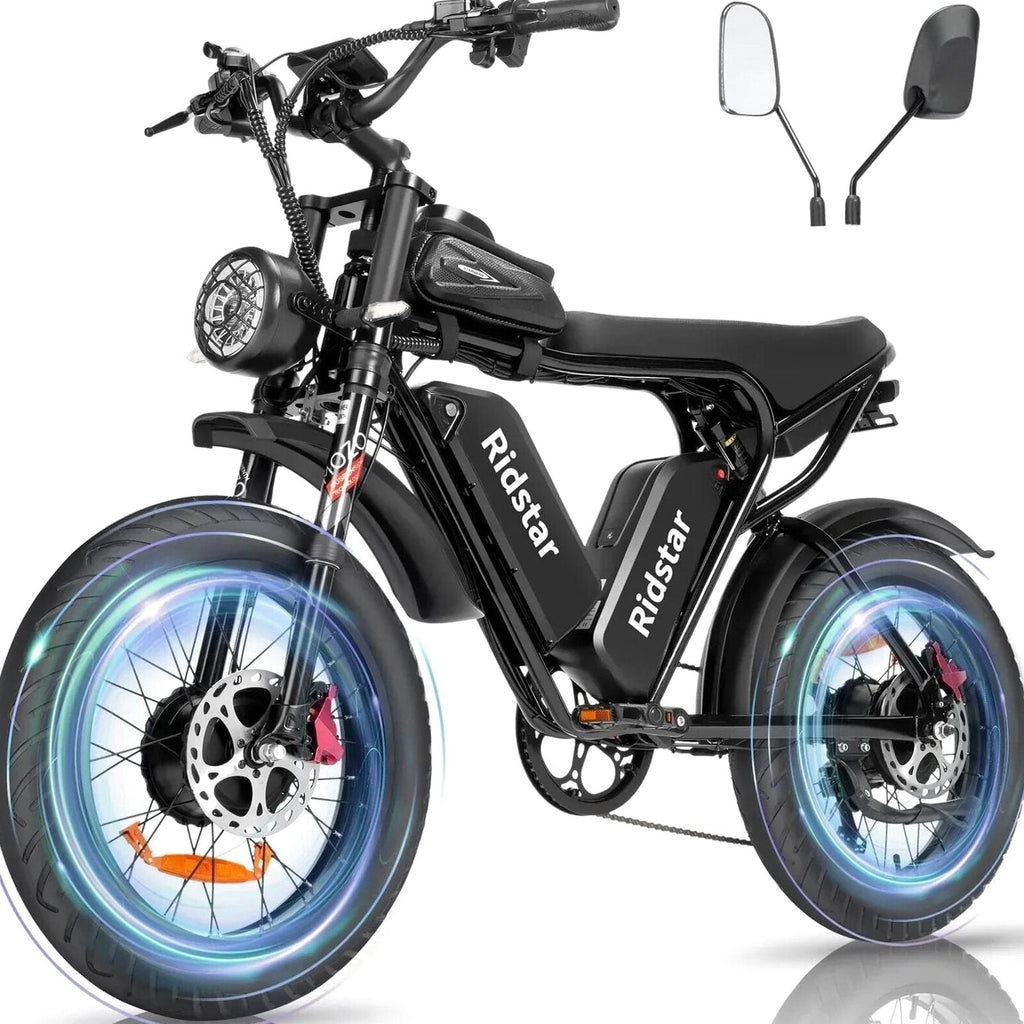 Dual Motor Electric Bike 2000W 52V 40Ah - Q20PRO