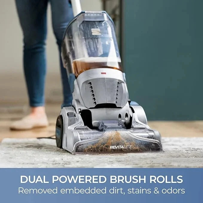 Kenmore Pet Portable Carpet Cleaner Machine, 3.2L Clean Tank, 1.4L Dirty Tank, 25ft Cord - KW4010