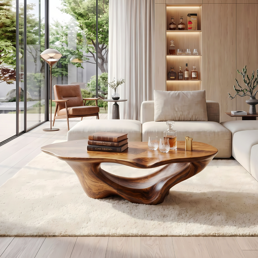 Farmhouse Coffee Table For Vintage Home Aesthetic - view 3
