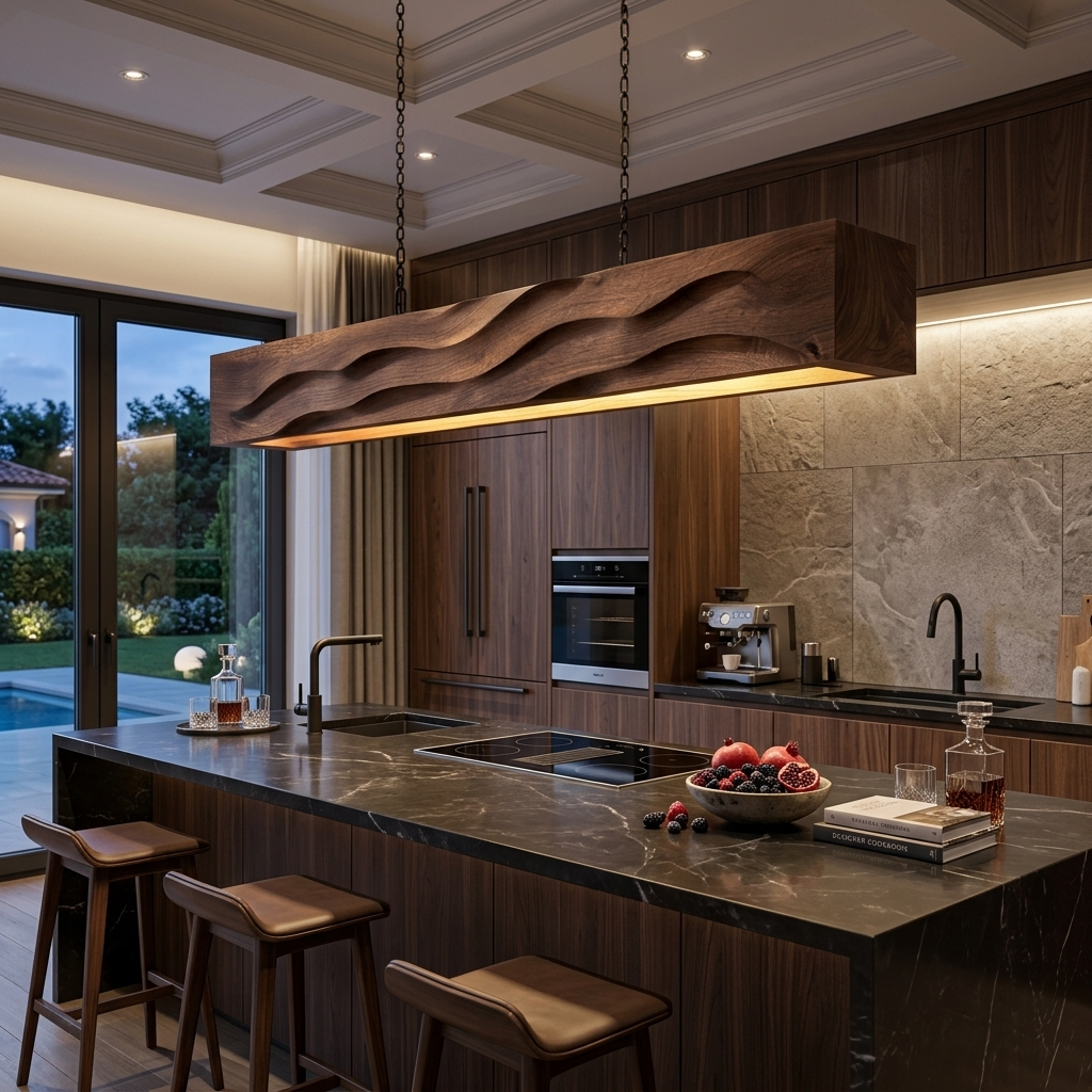 Elegant Dining Light Combining Modern Design For Kitchen - view 3