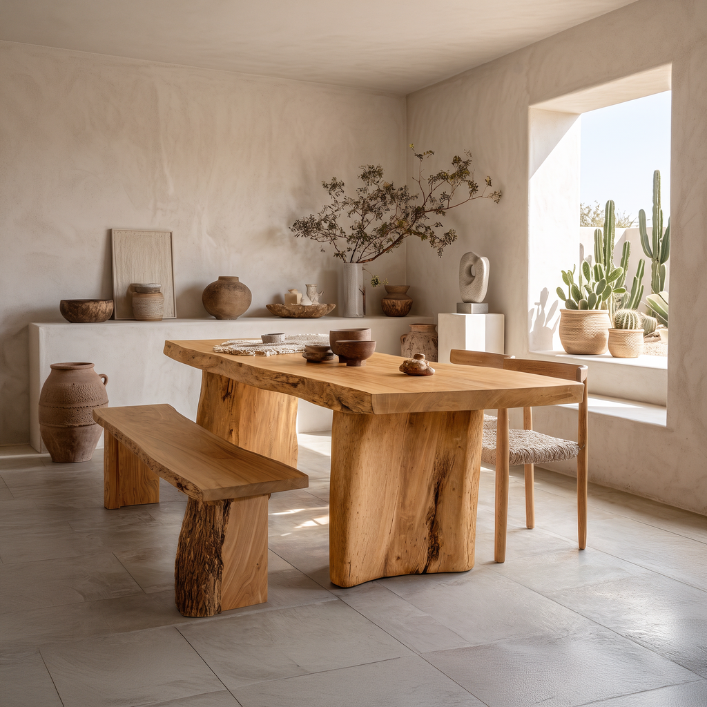 Custom Dining Table Walnut Wood Farmhouse Gift - view 3