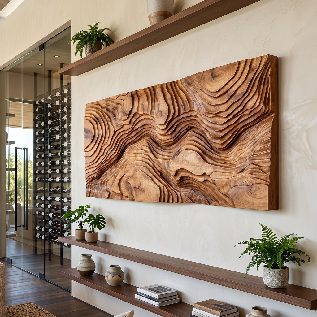 Farmhouse 3D Wood Wall Art for Dining Room - view 3