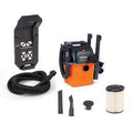 RIDGID 5 Gallon 5.0 Peak HP Wall-Mountable Wet/Dry Shop Vacuum With Two Locking Hoses And Accessories - WD5500