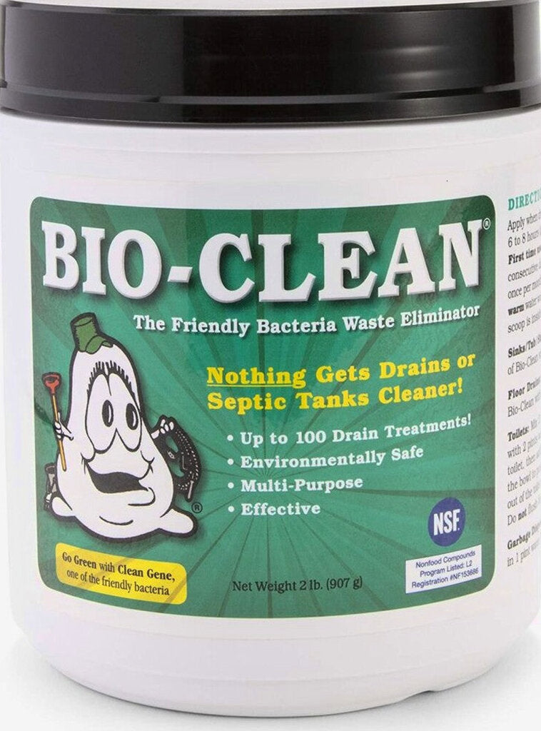 Bio-Clean Natural Drain Cleaner 2 lb - 100 Treatments