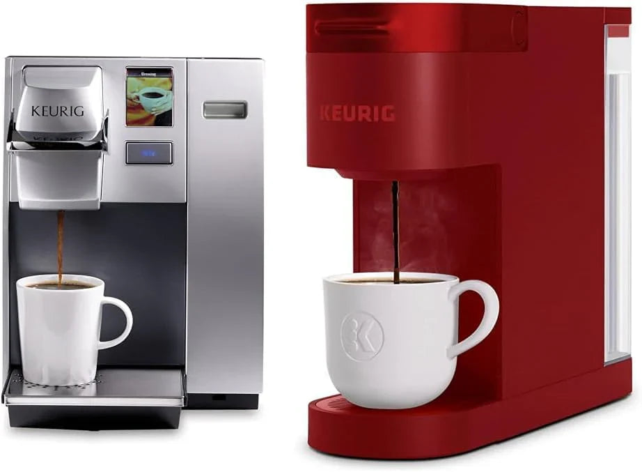Keurig Commercial Single-Cup K-Cup Coffee Maker, 90 oz, Silver, 10.38"D x 14"W x 13.8"H