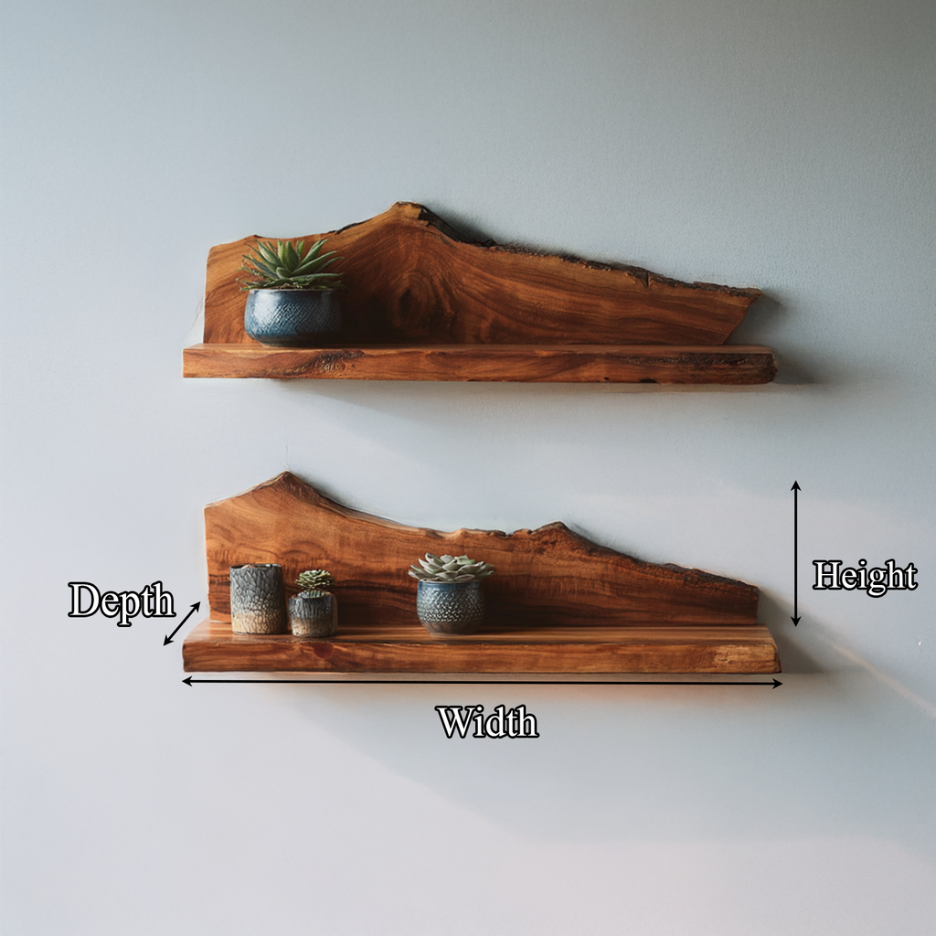 Custom Floating Shelves Living Room Decoration Gift - view 5