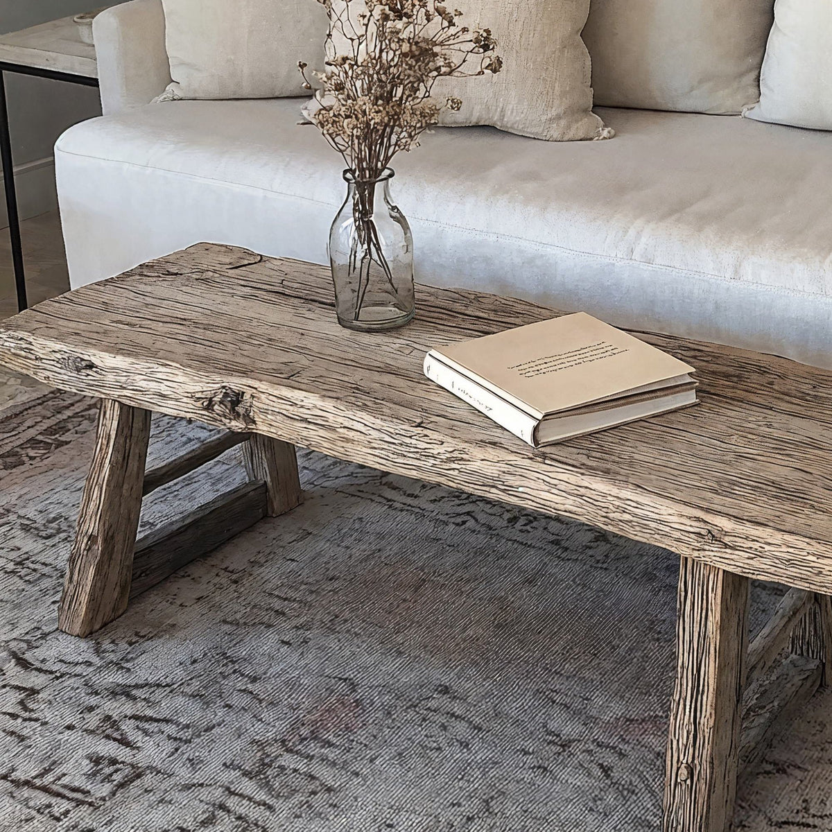 Coffee Table Handcrafted Decor