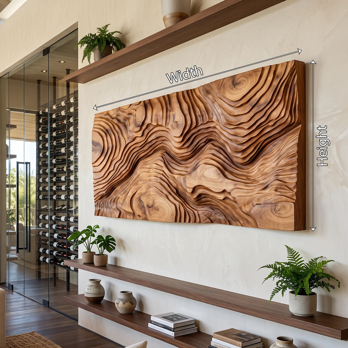 Farmhouse 3D Wood Wall Art for Dining Room - view 5