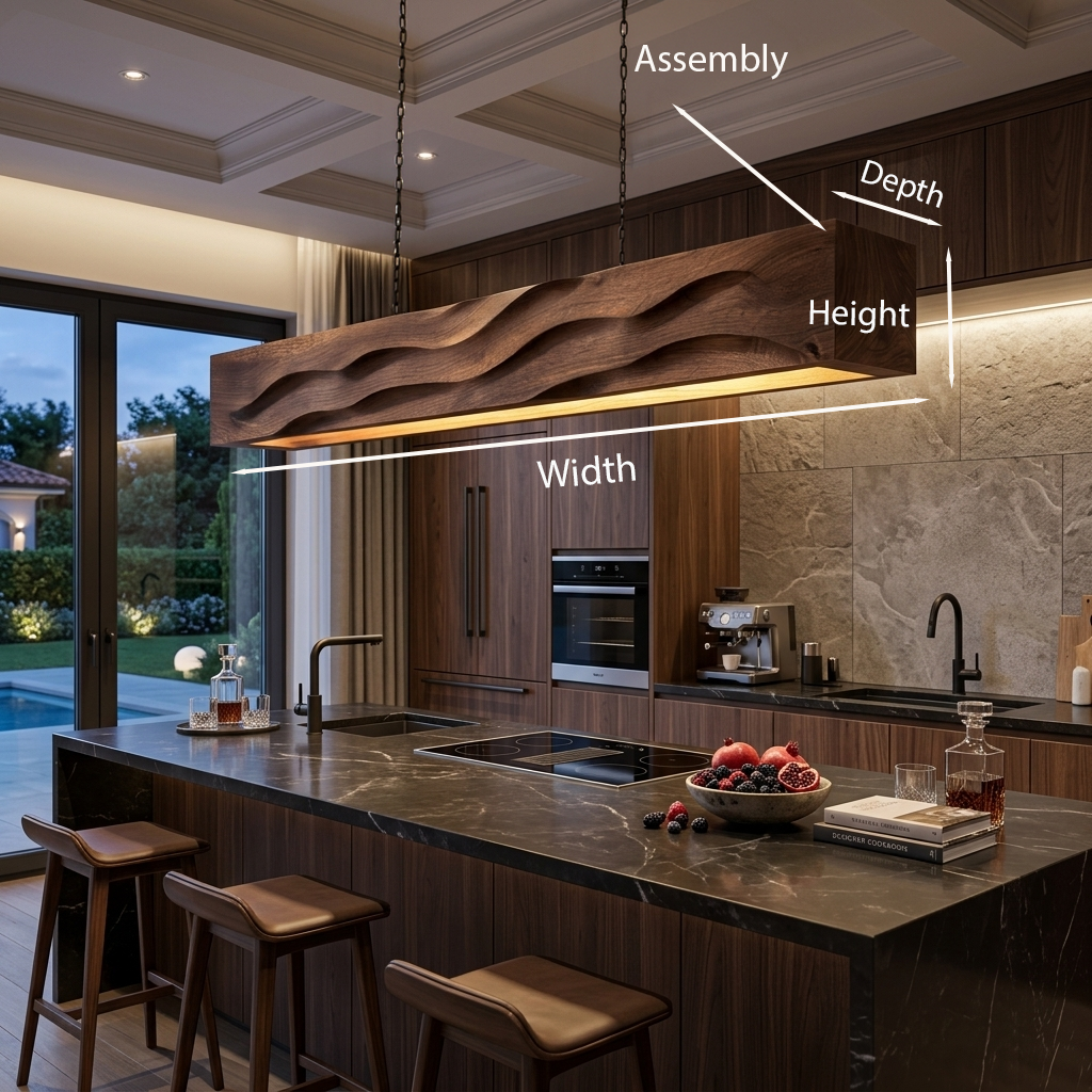 Elegant Dining Light Combining Modern Design For Kitchen - view 8