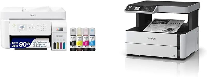 Epson Wireless All-in-One Supertank Printer With Scanner, Copier, Fax, ADF & Ethernet - ET-4800