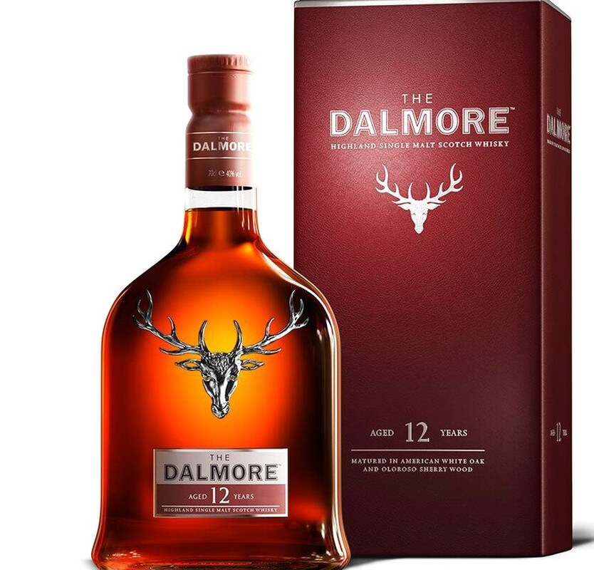 The Dalmore 12 Year Single Malt Scotch Whisky - 750ML