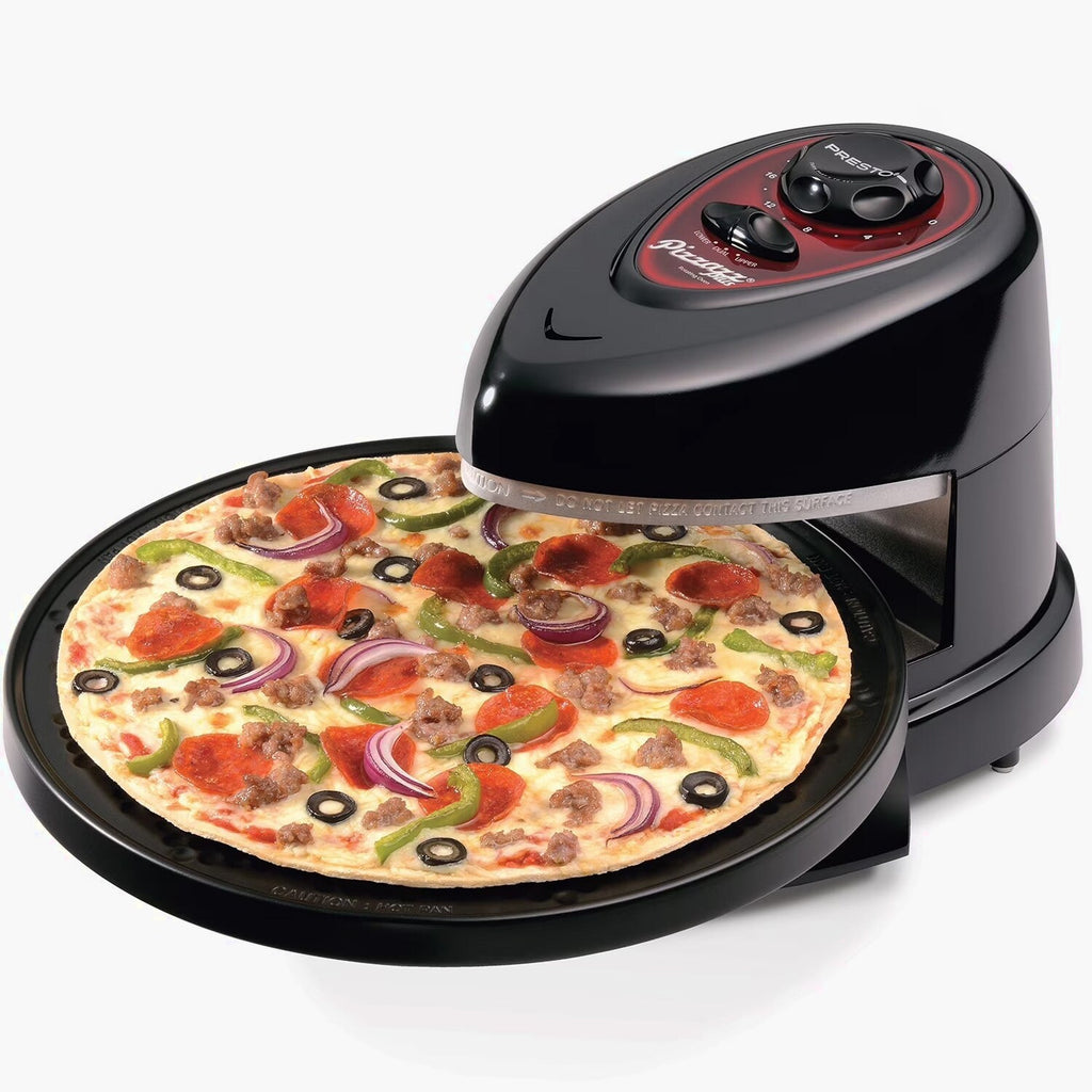 Presto Pizzazz Plus Rotating Pizza Oven, Black - 03430