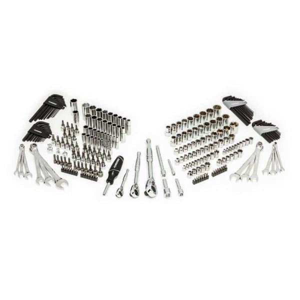 244-Piece Mechanics Tool Set With Tool Chest, 72-Tooth Ratchets, 1/4, 3/8 And 1/2-Inch Drive