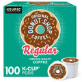 The Original Donut Shop Medium Roast Coffee Pods, 100 Count - Compatible With Keurig K-Cup Brewers
