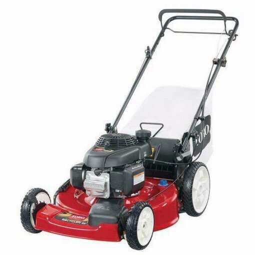 Toro Self-Propelled Gas Lawn Mower, 22 in Steel Deck, Honda Engine, 11 in Rear Wheels