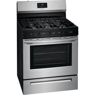 Frigidaire 30 in 5 Burner Freestanding Gas Range In Stainless Steel - FCRG3052AS
