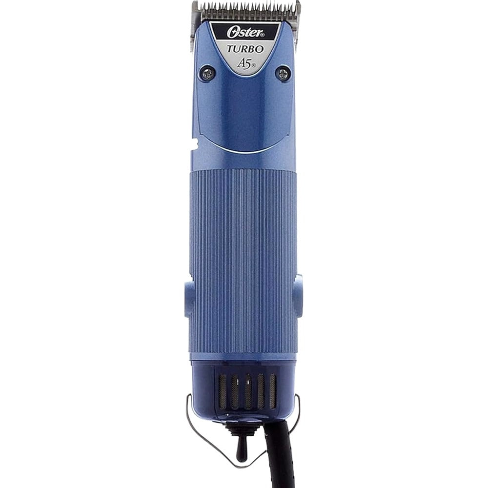 Oster Turbo A5 Heavy Duty Animal Grooming Clippers, Blue - A5