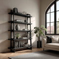 Contemporary Wooden Standing Shelf For Living Room Corner - view 4