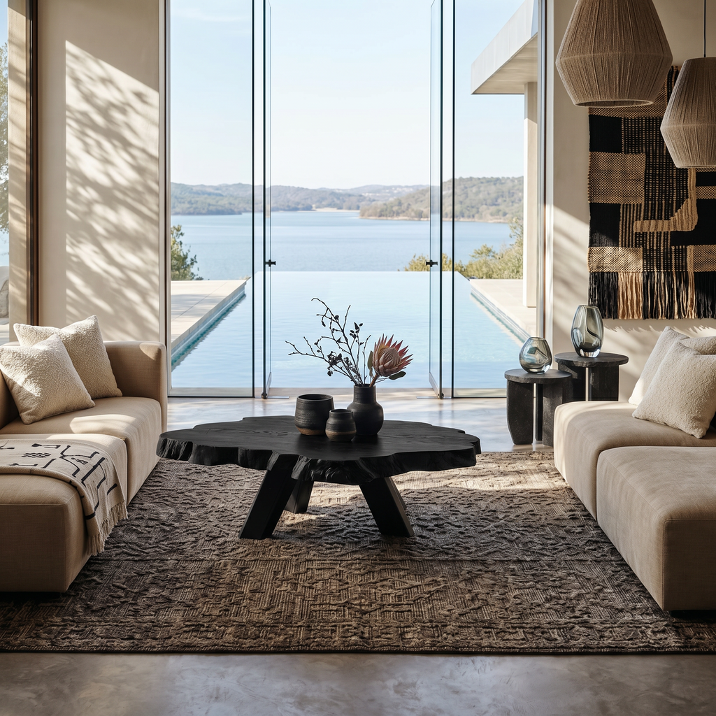 Farmhouse Coffee Table For Heritage Room Looks - view 4