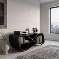 Contemporary Wooden Record Player Console For Living Room - view 4