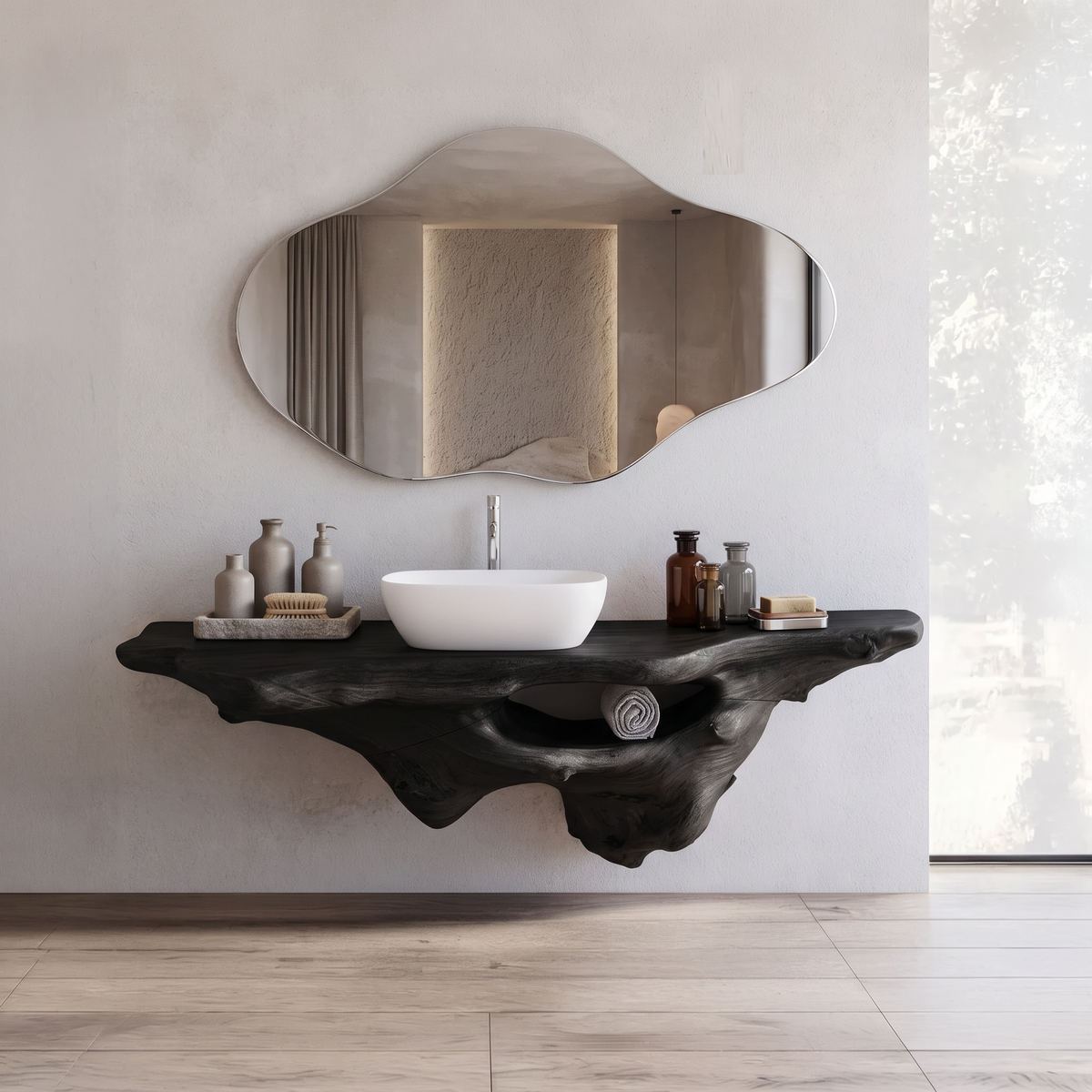 Farmhouse Bathroom Vanity For Renovation - view 4
