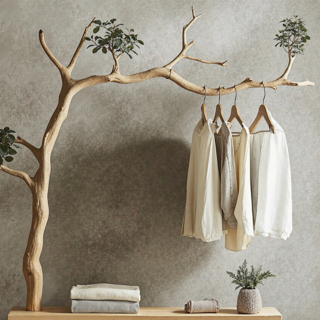 Driftwood Branch Coat Hanger Wall Mount Unique Towel Hook - view 4