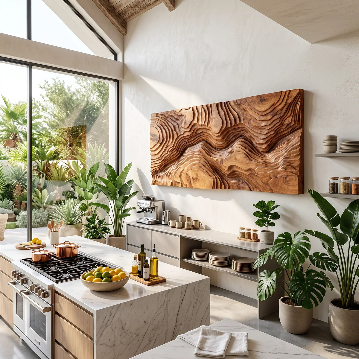 Farmhouse 3D Wood Wall Art for Dining Room - view 2