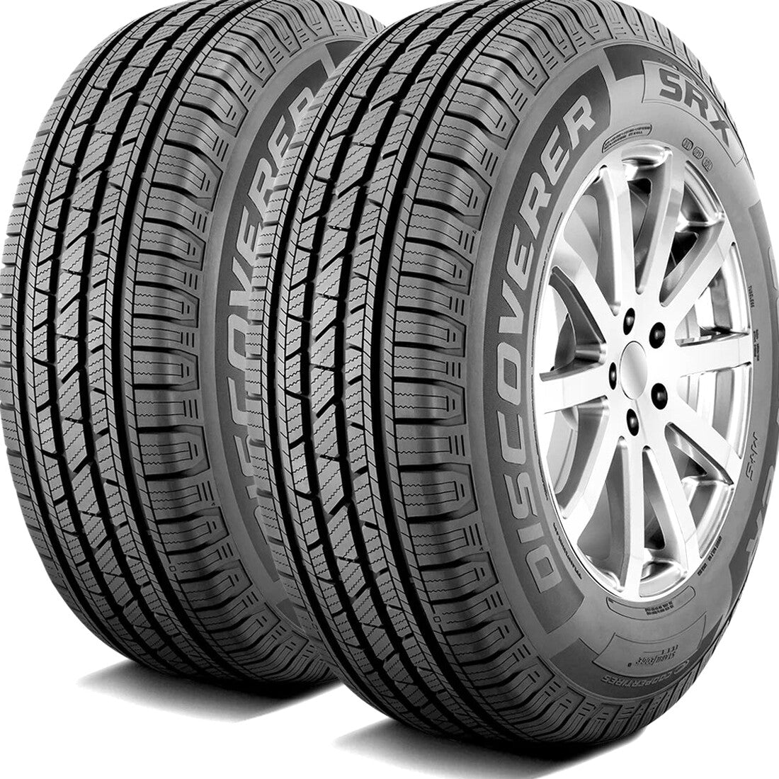 Cooper Discoverer SRX All Season Truck/SUV Tires 235/65R17 104T - 2 Pack
