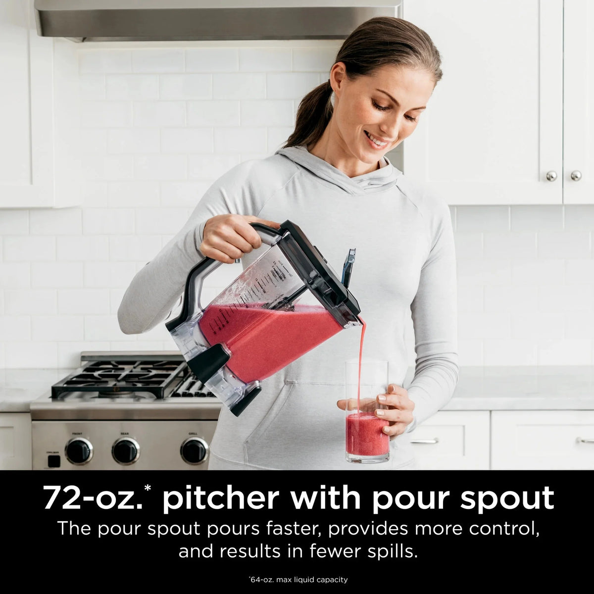Ninja Professional Plus Blender, 1200 W, 72 oz Total Crushing Pitcher, Black - BN700