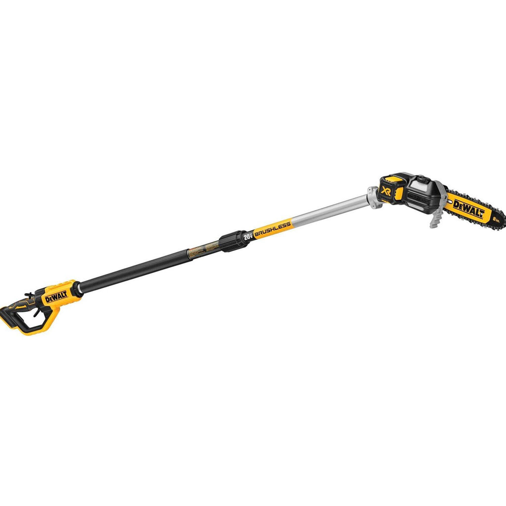 DEWALT 20V Max XR Brushless Cordless Pole Saw - 8 in Bar And Chain