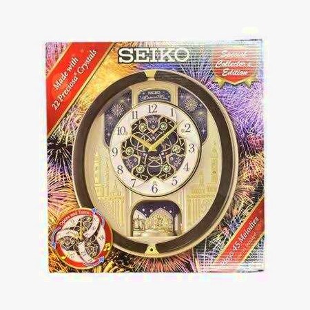 Seiko Limited Edition 2023 Melodies In Motion Musical Wall Clock