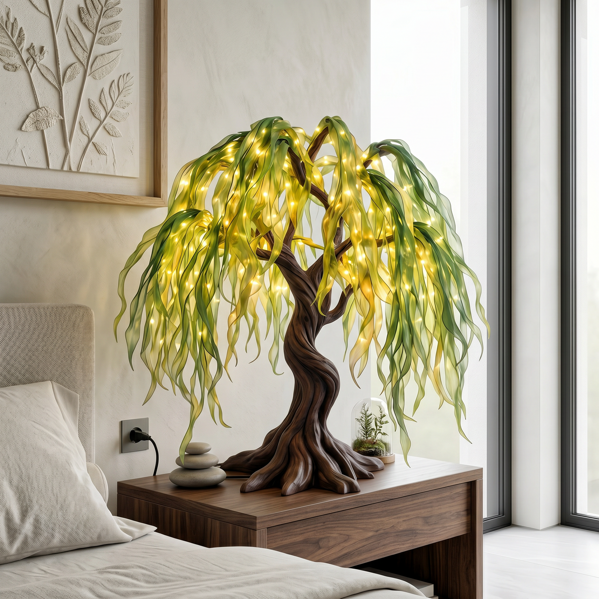 Coastal Decorative Tree Table Lamp For Bedroom - view 7