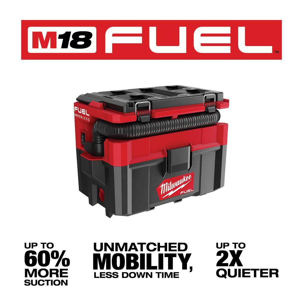 Cordless 2.5-Gallon Wet/Dry Jobsite Vacuum With Battery And Charger - 0970-20