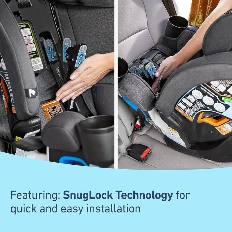 4Ever DLX 4-In-1 Convertible Car Seat, Charlie 2 - 10-Year Use